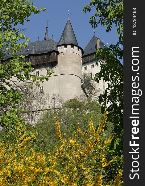 Karlstejn Castle in Prague, Czech Republic