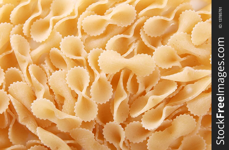 Pasta shapes. Image of Italian raw food. Pasta shapes. Image of Italian raw food