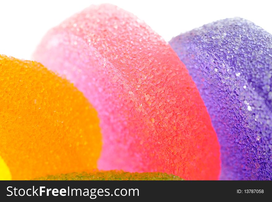 Colorful candy or sweets, soft