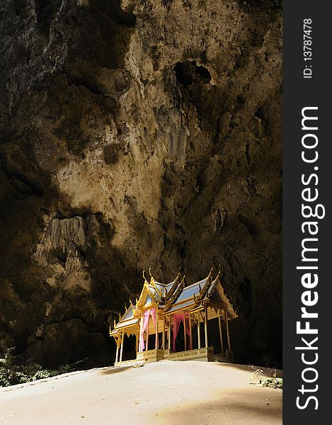 This is the Royal Pavilion in Phraya Nakhon cave, Khao Sam Roi Yod National Park, Prachuap Khiri Khan Province, Thailand. It was built during the period of King Rama 5 of Rattanakosin. This is the Royal Pavilion in Phraya Nakhon cave, Khao Sam Roi Yod National Park, Prachuap Khiri Khan Province, Thailand. It was built during the period of King Rama 5 of Rattanakosin.