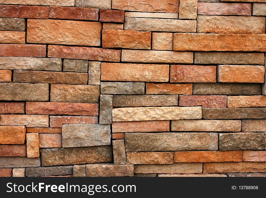 Background texture of brick wall