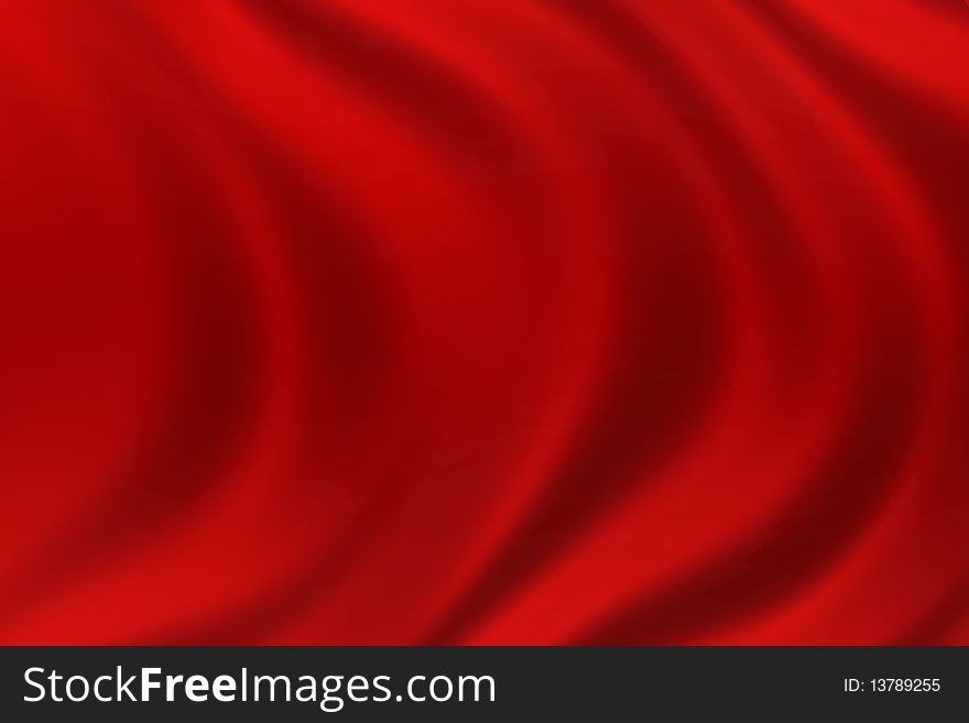 Abstract Red Background with ripples