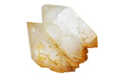 Two Crystals Of Quartz Royalty Free Stock Images