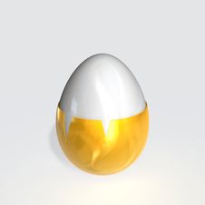 Golden Egg Royalty Free Stock Photo