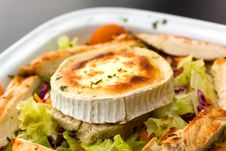 Rocky Mountain Salad With Slices Of Chicken Breast Stock Photos Rocky Mountain Salad With Slices Of Chicken Breast Stock Photos