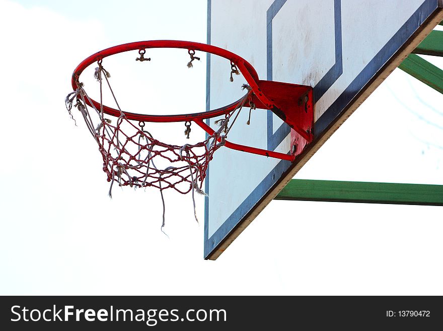 Basketball hoop taken in Kiev