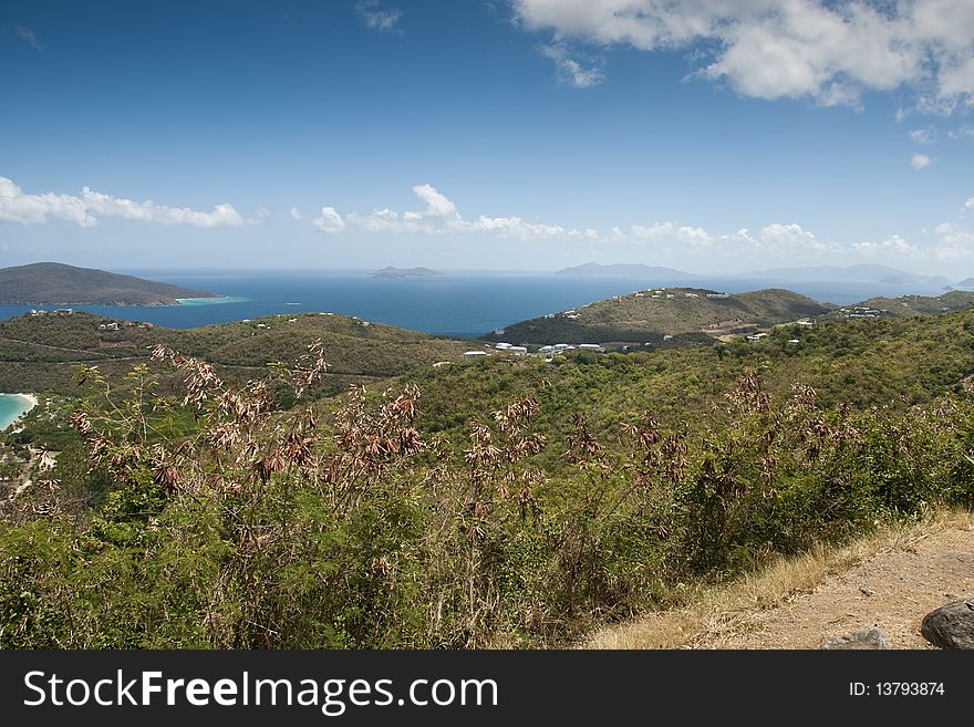 Saint Thomas Landscape and Colors, Caribbean. Saint Thomas Landscape and Colors, Caribbean