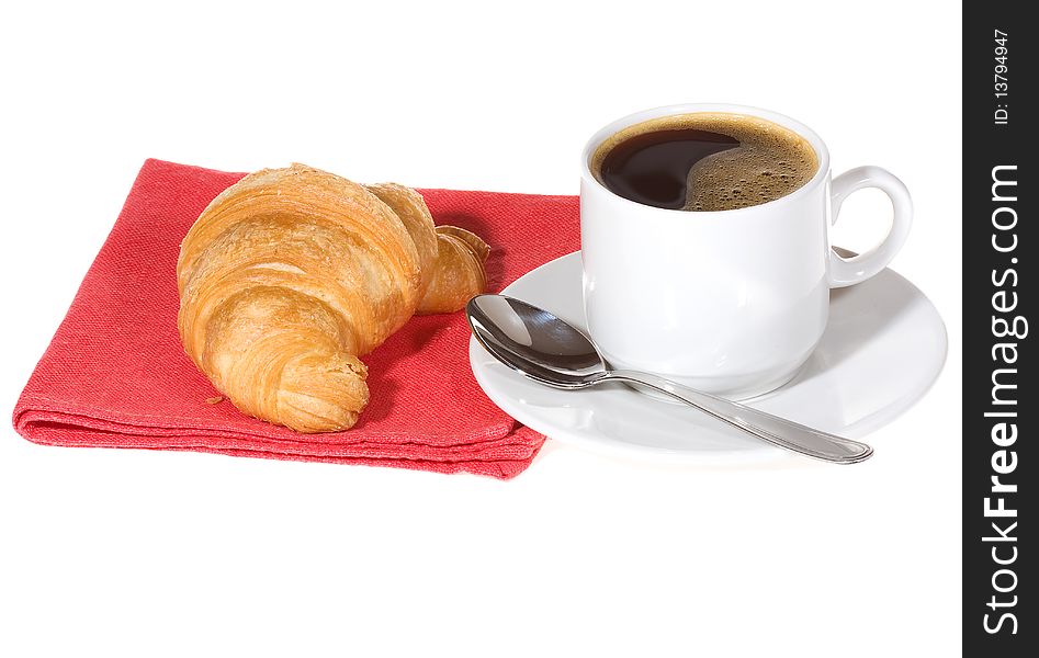 Coffee And Croissant