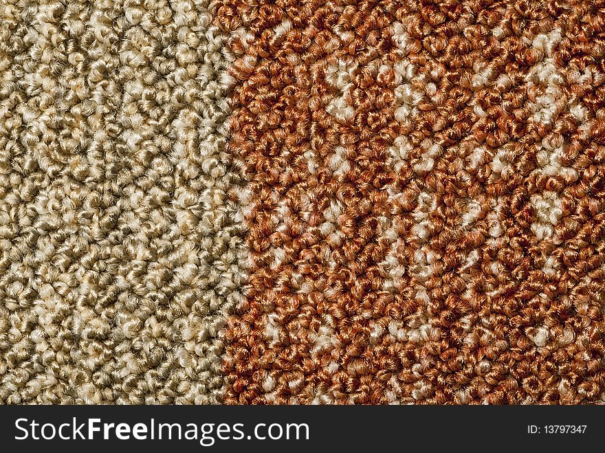 Close Up Of Carpet With Knots