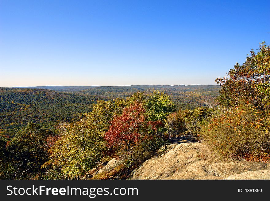 Fall view of the Hudson Valley, Orange/Rockland County NY