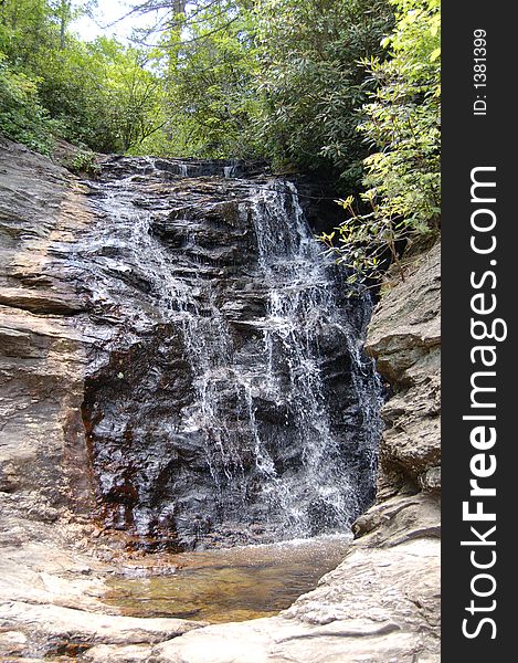 Waterfall in North Carolina, USA