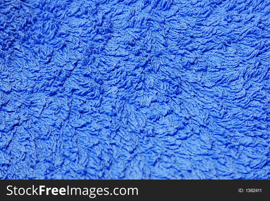 Close-up of blue material background. Close-up of blue material background