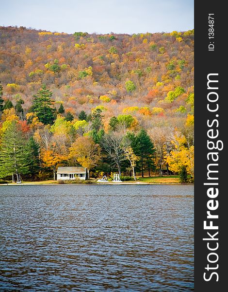 Waterfront Home and Foliage