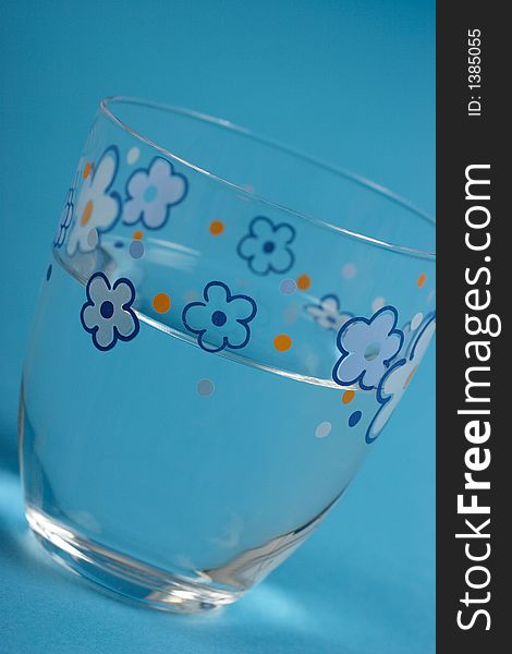 Stock photo of a glass of water
