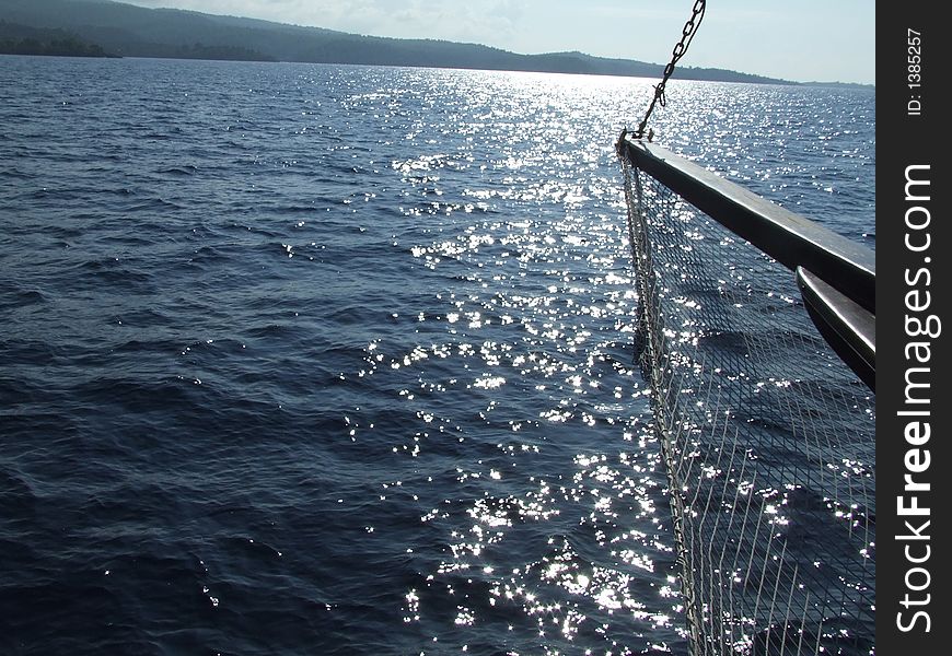 Sunshine at the Greek sea. Sunshine at the Greek sea