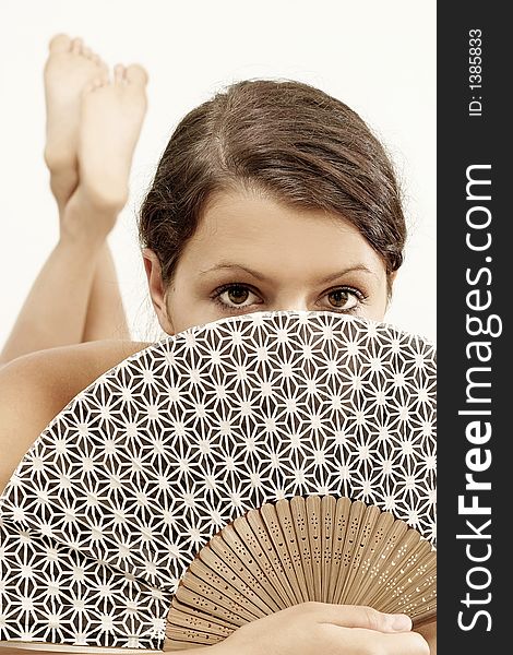 Woman With A Fan