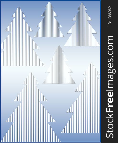 Background out of striped christmas trees.
This file is also available as Illustrator file