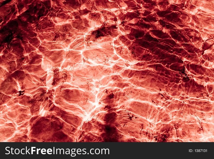 Photo abstract of faintly red