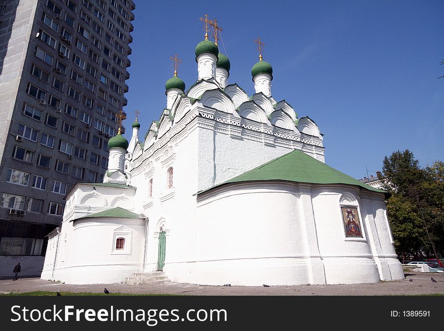 St.Simon Church in Moscow. St.Simon Church in Moscow
