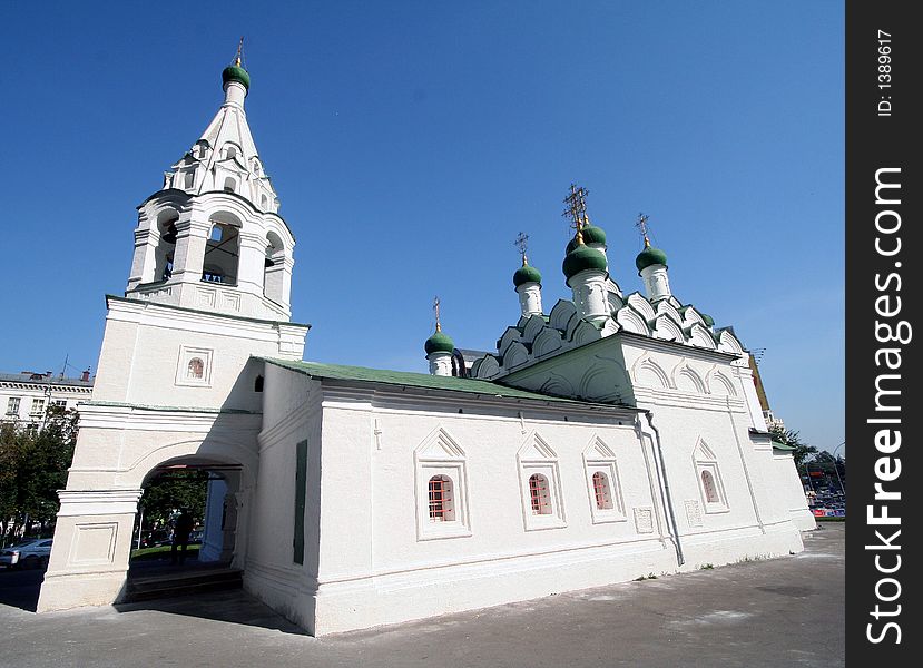 St.Simon Church in Moscow. St.Simon Church in Moscow
