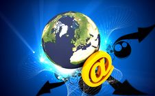 World And Investment Symbol Stock Image World And Investment Symbol Stock Image