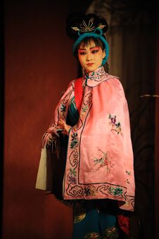 China Opera Actress Royalty Free Stock Images