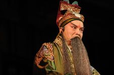 China Opera Man With Long Beard Stock Images China Opera Man With Long Beard Stock Images