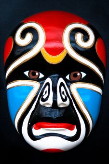 The Mask Of Sichuan Opera Royalty Free Stock Photo