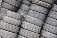 Used Tires Royalty Free Stock Photo Used Tires Royalty Free Stock Photo