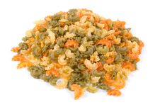 Multi-colored Pasta Royalty Free Stock Images Multi-colored Pasta Royalty Free Stock Images