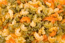 Multi-colored Pasta Stock Image Multi-colored Pasta Stock Image