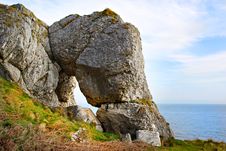 Limestone Window On The World Royalty Free Stock Photography Limestone Window On The World Royalty Free Stock Photography
