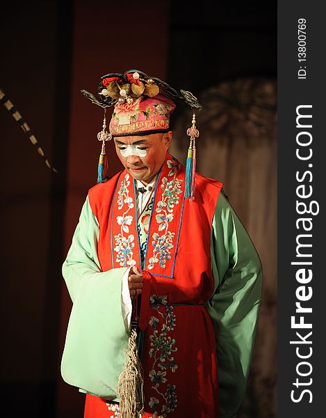 China opera clown