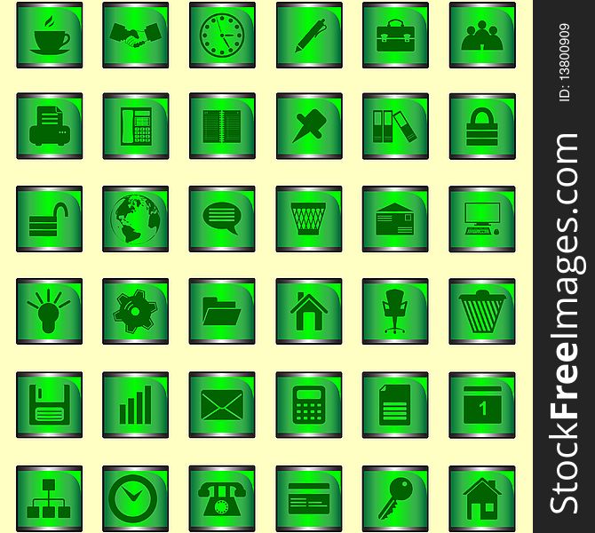 Set of icons