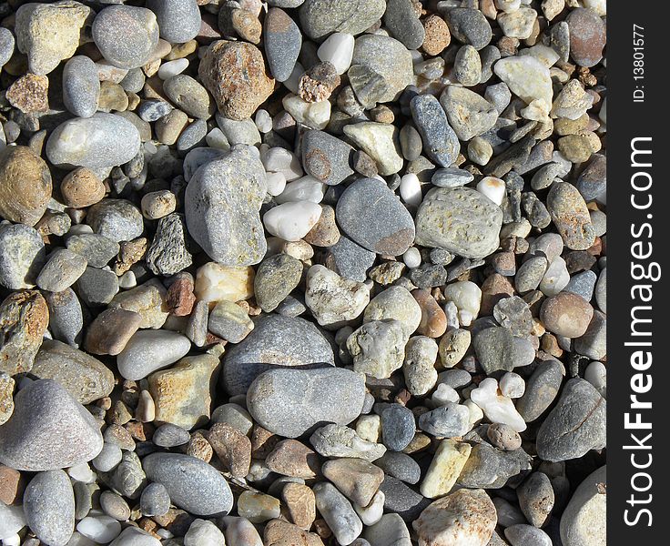 Background of the stones, stones on the beach, texture. Background of the stones, stones on the beach, texture