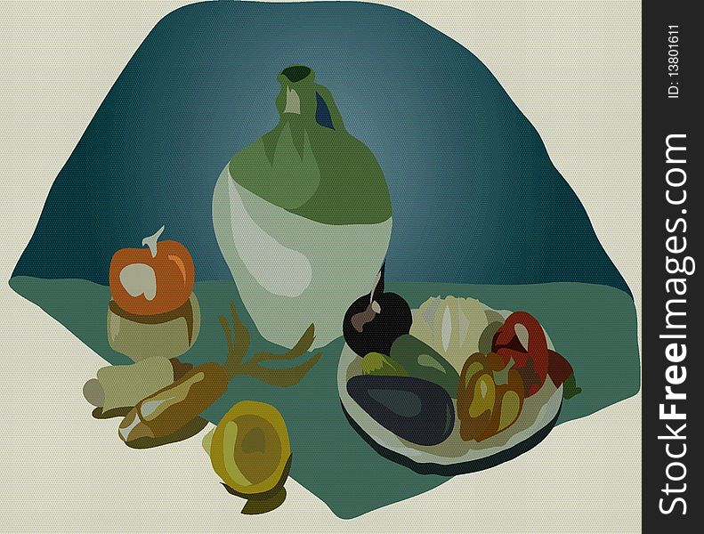 Still Life With A Jug