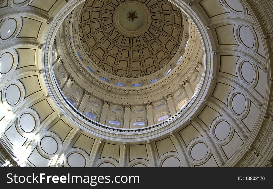 Texas State Capitol (dome, inside view)