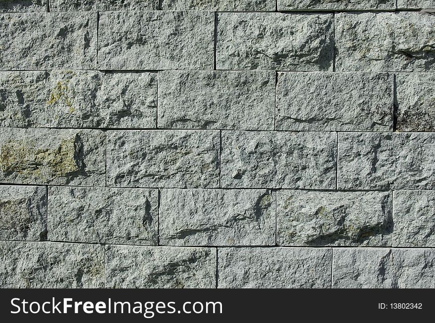 Greenish Blue Rock Wall