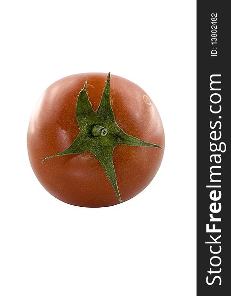 Fresh juicy tomato ready four your work. This file includes clipping path. Fresh juicy tomato ready four your work. This file includes clipping path