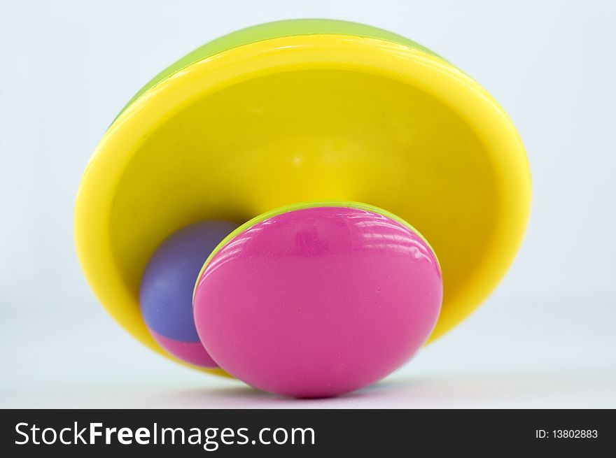 Multicolored Plastic Toy