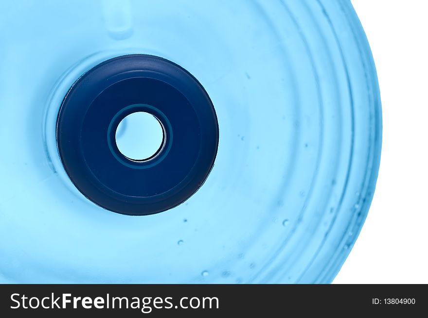 Water Bottle on a white background with Clipping path