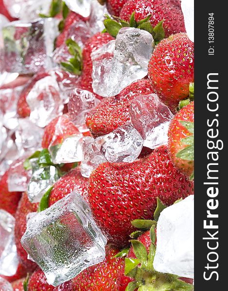 Strawberry With Ice