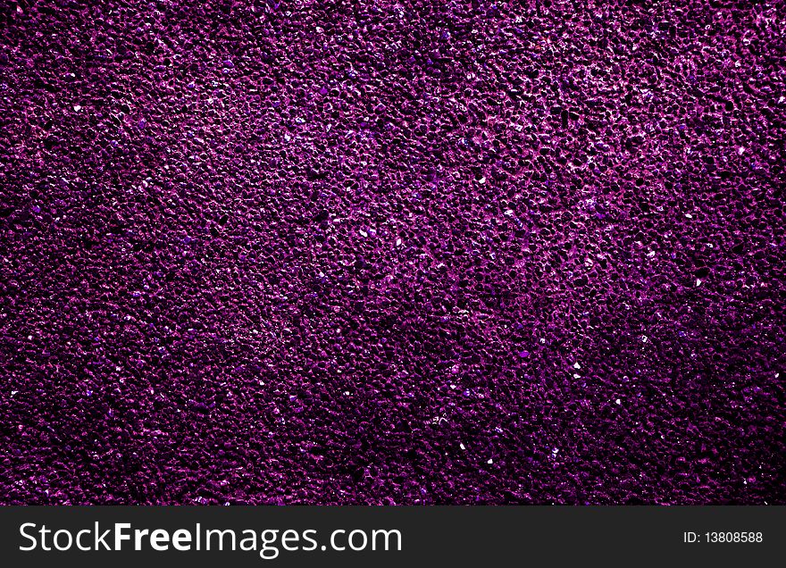 Purple Gravel texture on the ground. Purple Gravel texture on the ground