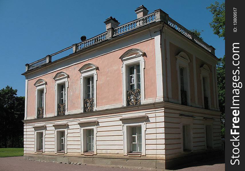 Oranienbaum ensemble Petershtadt, the palace of Peter the Third