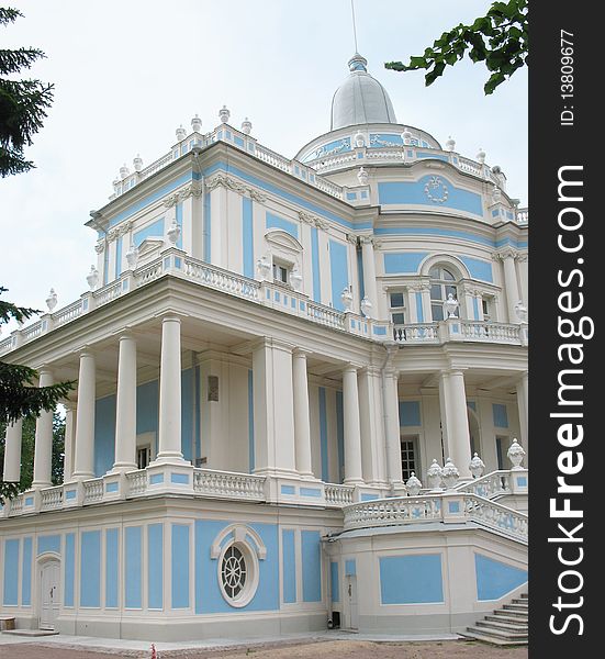 Sliding Hill Pavilion. Oranienbaum, Leningrad Region, Russia