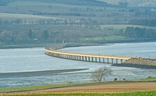 Bridge Over The Cromarty Firth. Royalty Free Stock Image Bridge Over The Cromarty Firth. Royalty Free Stock Image