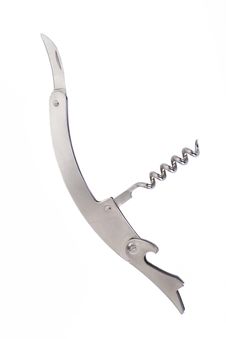 Corkscrew Isolated On White Background Stock Images Corkscrew Isolated On White Background Stock Images