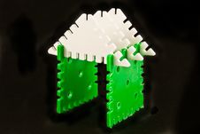 Toy House Royalty Free Stock Images