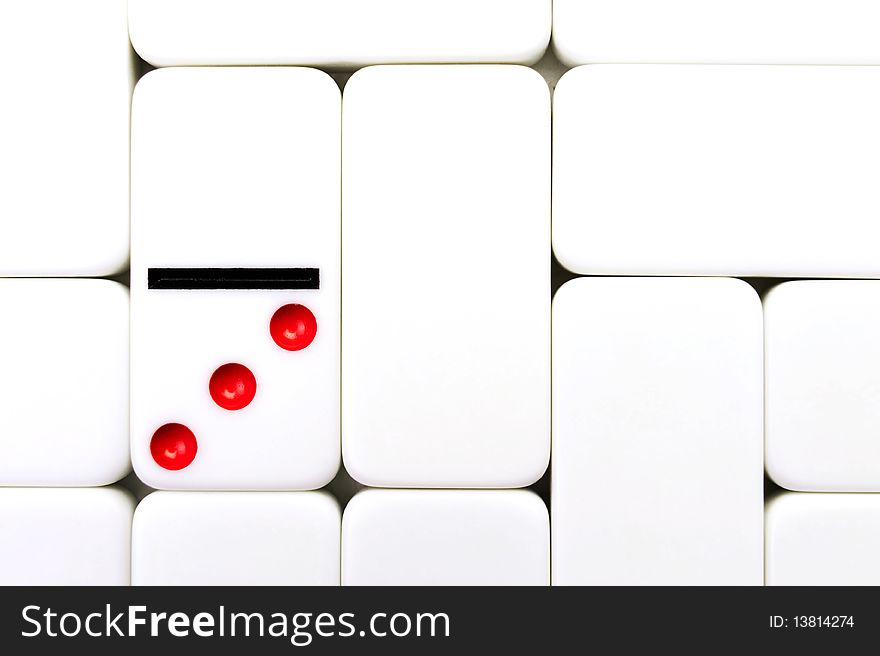 Background of Chinese domino tiles