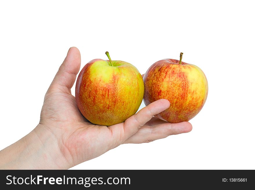 Apples On Palm
